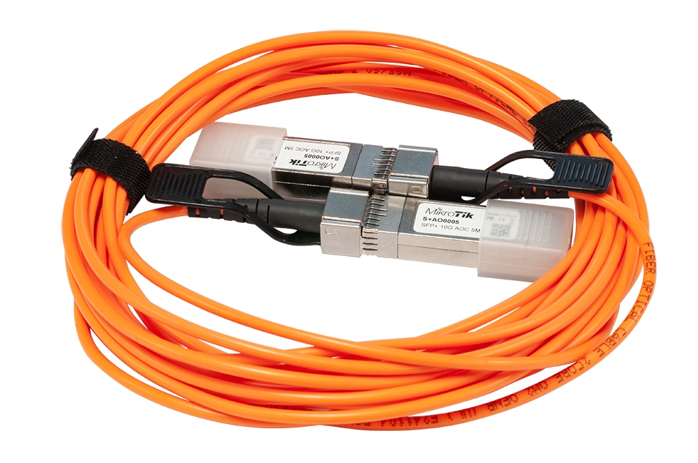Mikrotik S+AO0005 MikroTik S+AO0005 Active Direct Attach SFP+ Kablo ürün görseli 1 - wifidepo