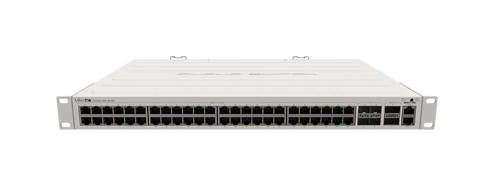 CRS354-48P-4S+2Q+RM-MikroTik CRS354-48P-4S+2Q+RM 48 Port 4 10G 2 40G SFP PoE Switch