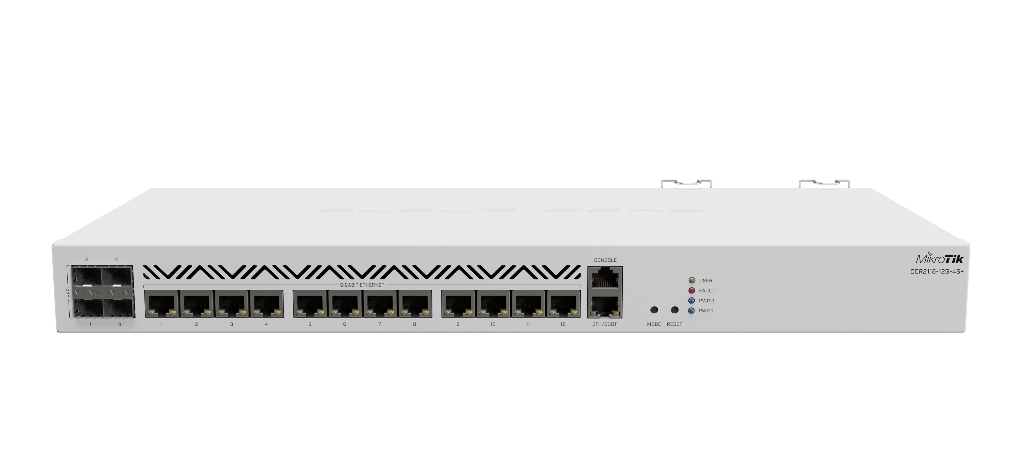 CCR2116-12G-4S+-MikroTik CCR2116-12G-4S+ 12 Port Firewall Router