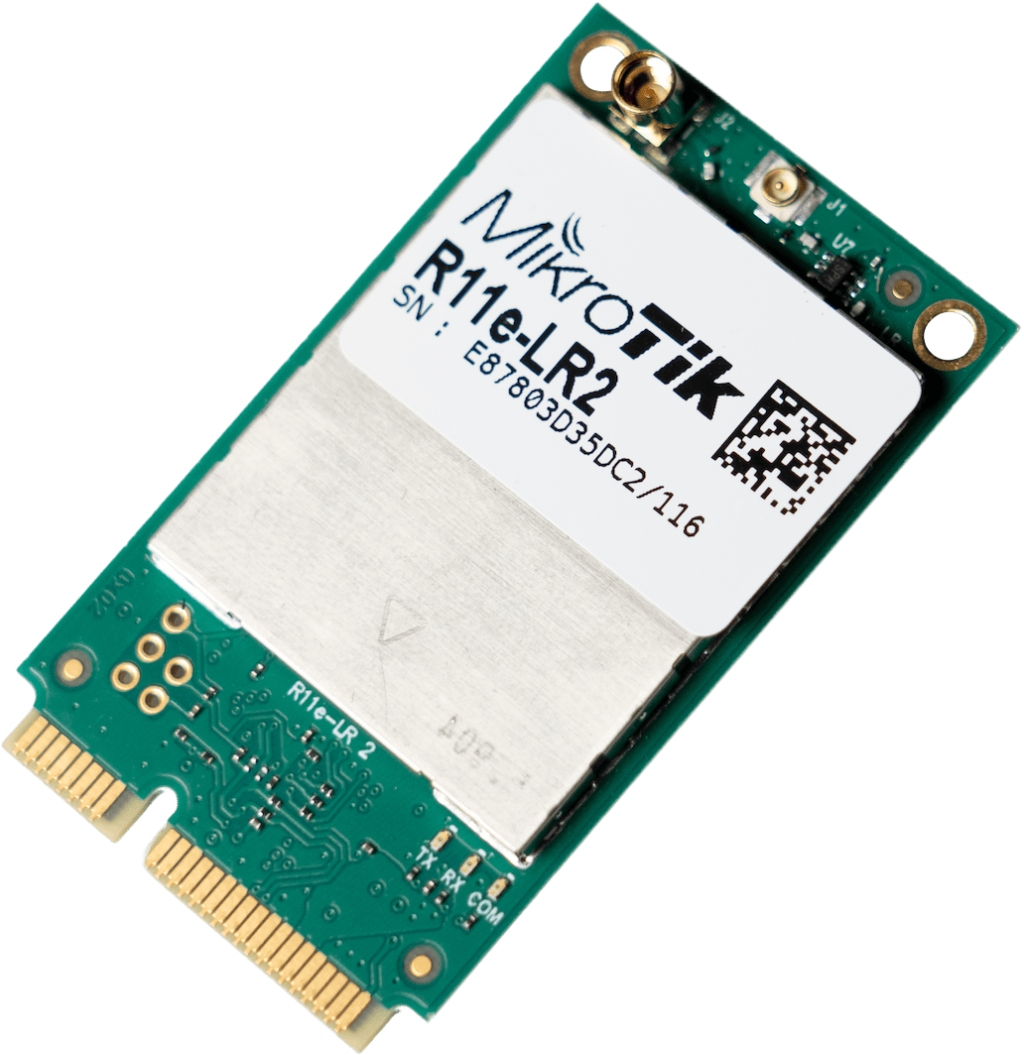 -Mikrotik R11e-LR2 miniPCIe 2.4 GHz LoRa® Konsantratör, 4 RX + 1 TX Kanal Mimarisi