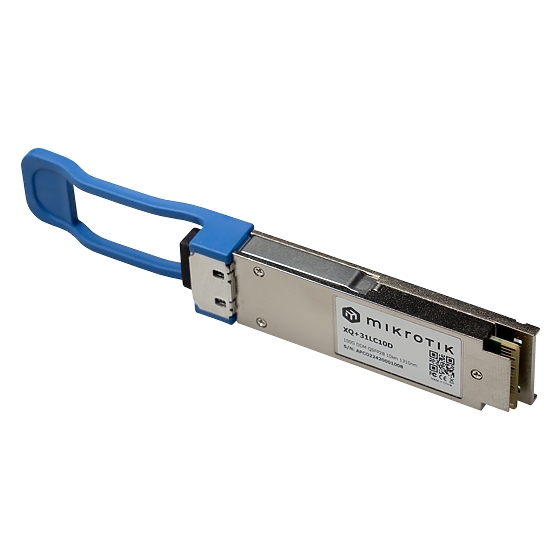Mikrotik XQ+31LC10D Mikrotik XQ+31LC10D 100 Gigabit QSFP28 Fiber Modül, 10 km Mesafe, Düşük Güç Tüketimi ürün görseli 1 - wifidepo