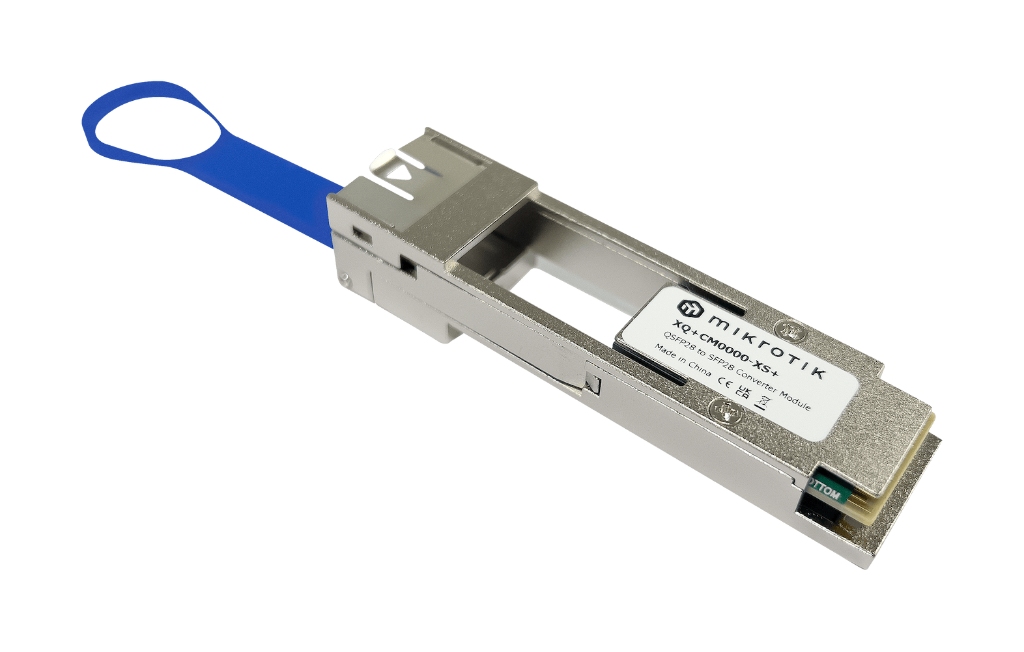 Mikrotik XQ+CM0000-XS+ Mikrotik XQ+CM0000-XS+ 25G QSFP28 to SFP28 Fiber Modül Dönüştürücü ürün görseli 1 - wifidepo