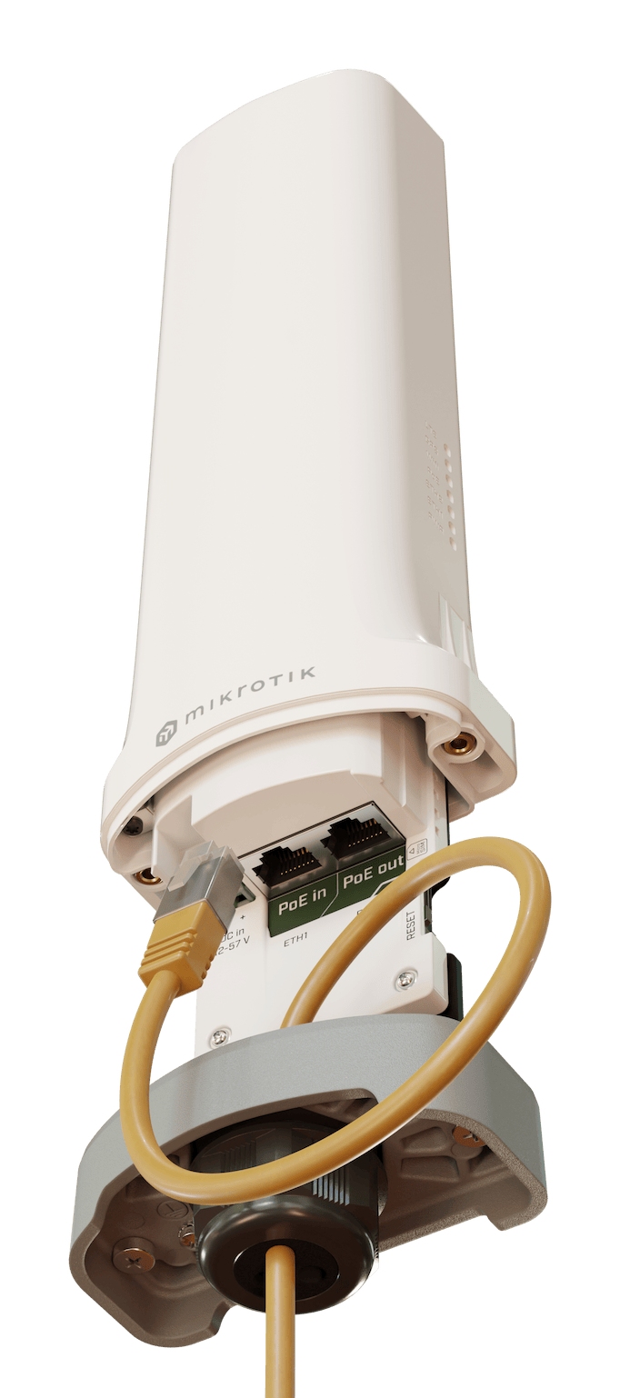-Mikrotik CME22-2n-BG77 CAT-M (LTE-M) Dar Bant Modem, IP66, 2× Ethernet, PoE-in/PoE-out, 2.4 GHz Yönetim Wi-Fi