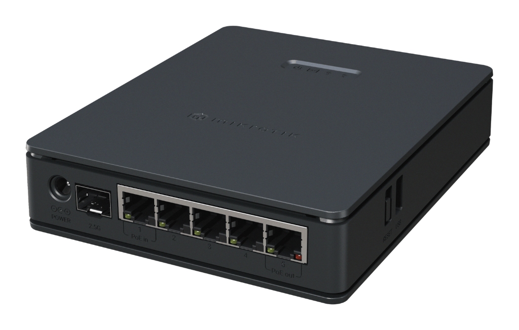 E62iUGS-2axD5axT-MikroTik hAP ax S (E62iUGS-2axD5axT) – WiFi 6 Router | 5 Port Gigabit, 2.5G SFP, Firewall & VPN