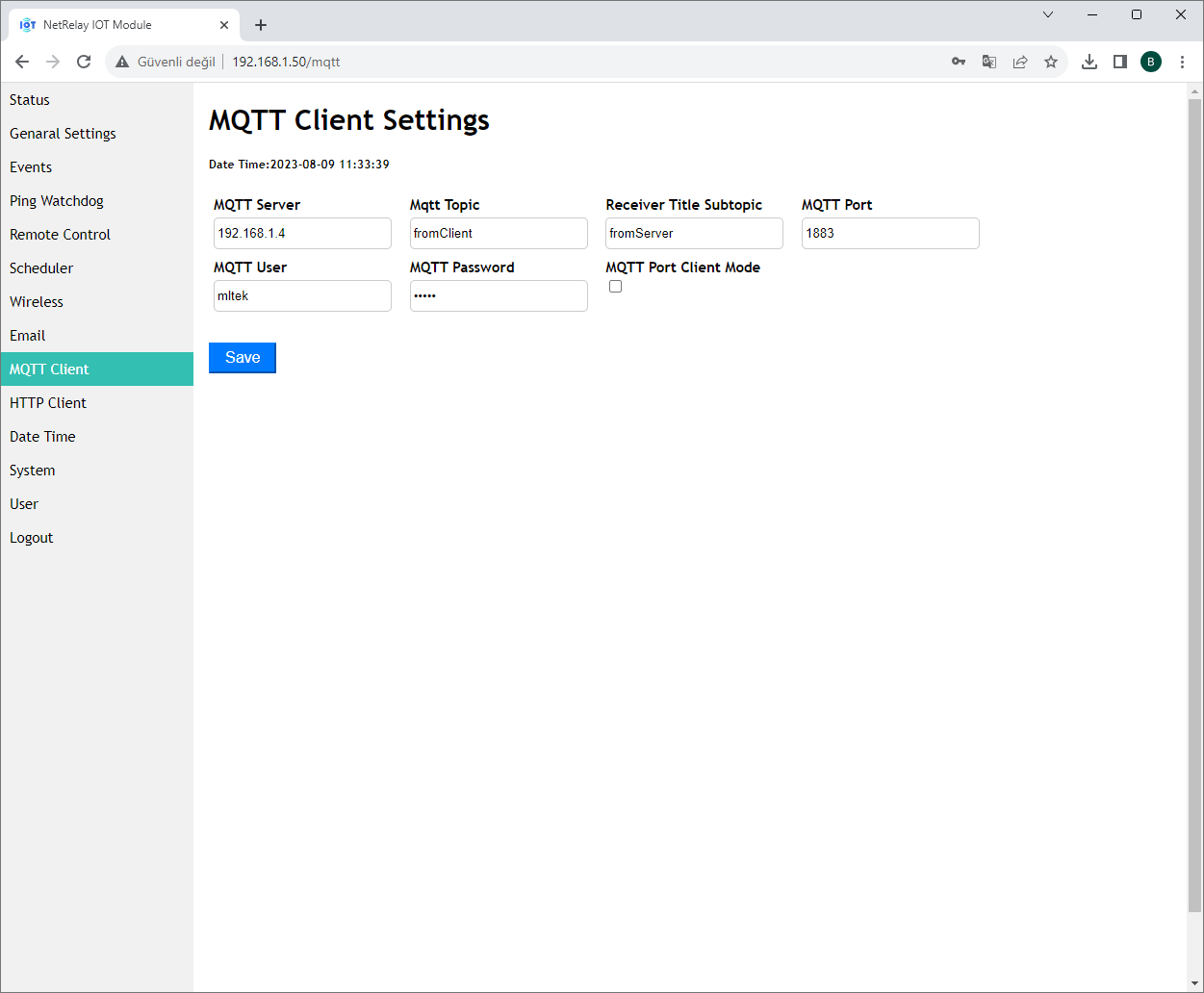 NetRelay NR001 NetRelay IoT Development Board 4 Röle (PoE-Ethernet-WiFi Lan Relay) Geliştirme Kartı ürün görseli 12 - wifidepo