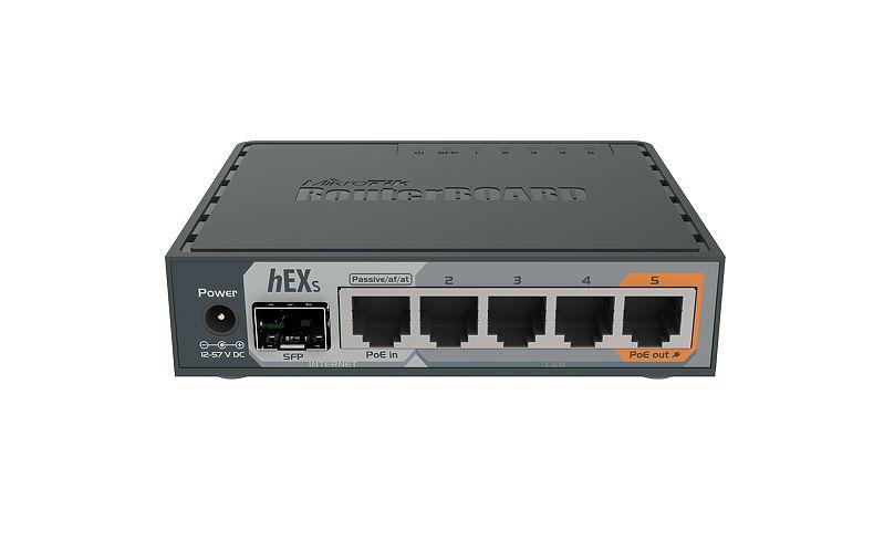 RB760iGS-Mikrotik hEX S  Firewall Router + SFP (RB760iGS)