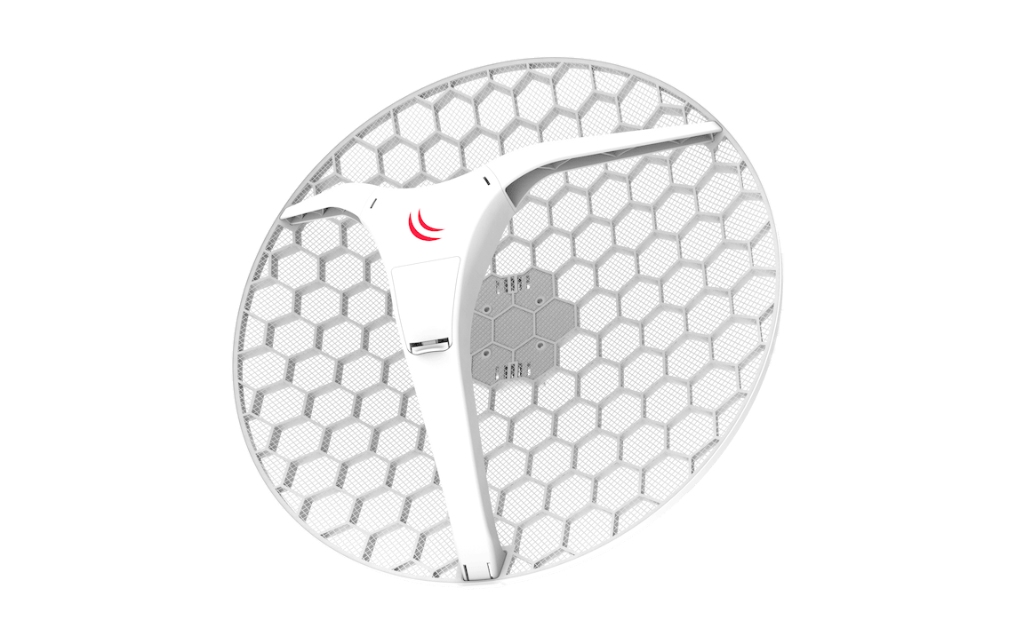 -Mikrotik RBLHG-5HPnD-XL 5 GHz 27 dBi Grid CPE, Uzun Mesafe PTP 40 km Bağlantı