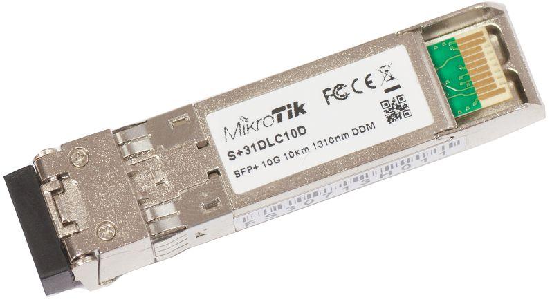 S+31DLC10D-MikroTiK S+31DLC10D SFP+ Module 10G SM 10km 1310nm