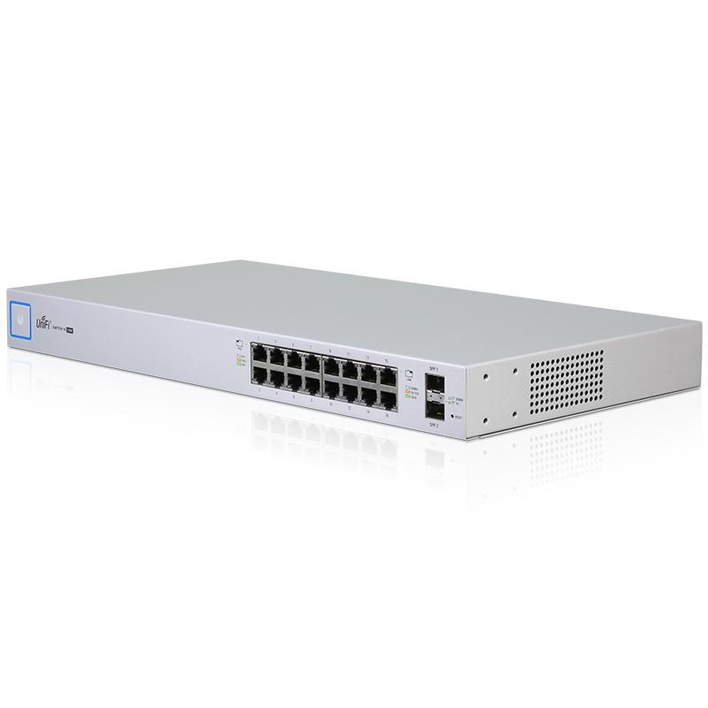 US-16-150W-Unifi Ubnt Switch US-16-150W 16 Port 150W PoE+ Layer3 Switch