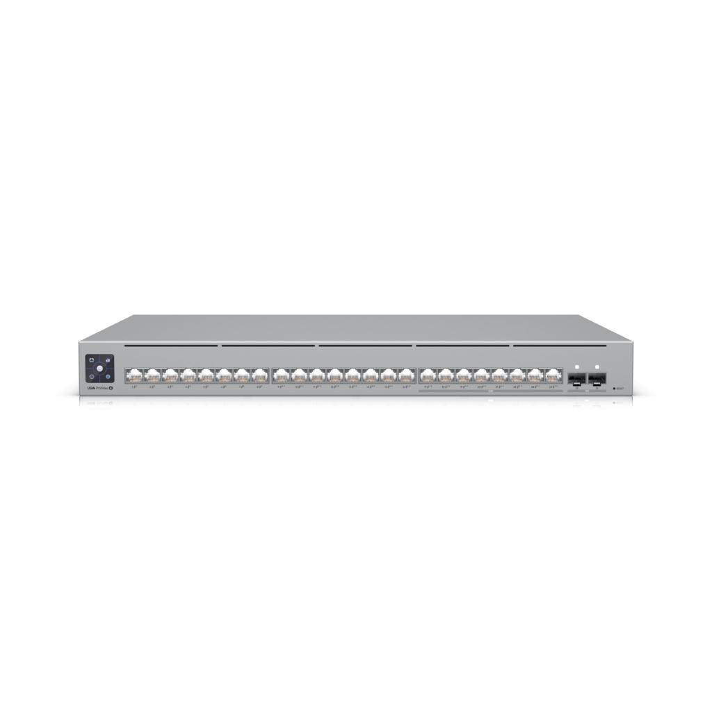 -UBNT UniFi USW-Pro-Max-24-PoE-EU 24 Port PoE++ 2.5G Yönetilebilir Switch