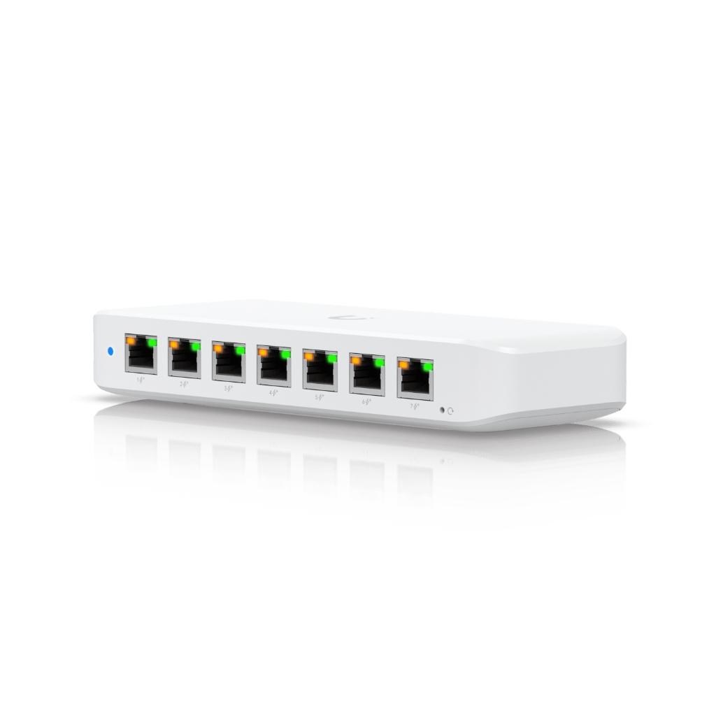 -UBNT UniFi Switch ultra 210W - USW-Ultra-210W 8 Port PoE+ Yönetilebilir Switch