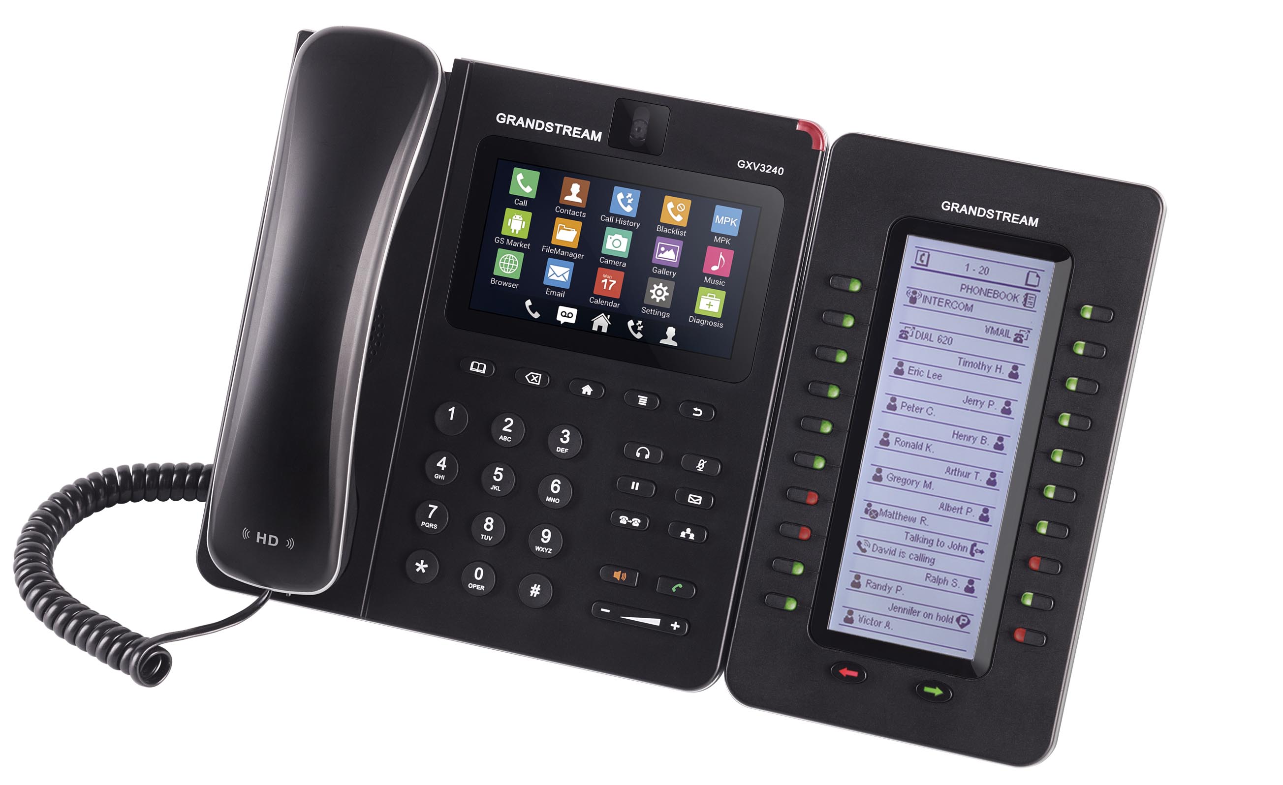 Grandstream WFGRAGXV3240 Grandstream GXV3240 Video Android IP Telefon ürün görseli 8 - wifidepo