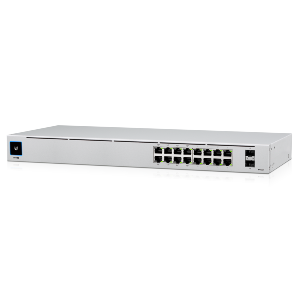 UBNT WFUBUSW-16-POE UBNT UniFi USW-16 PoE - UBNT UniFi Switch 16 Port PoE Gen2 ürün görseli 7 - wifidepo