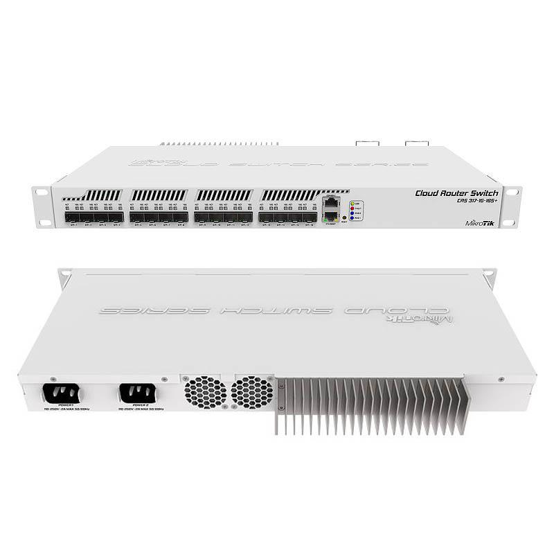 CRS317-1G-16S+RM-MikroTik CRS317-1G-16S+RM Router - Switch