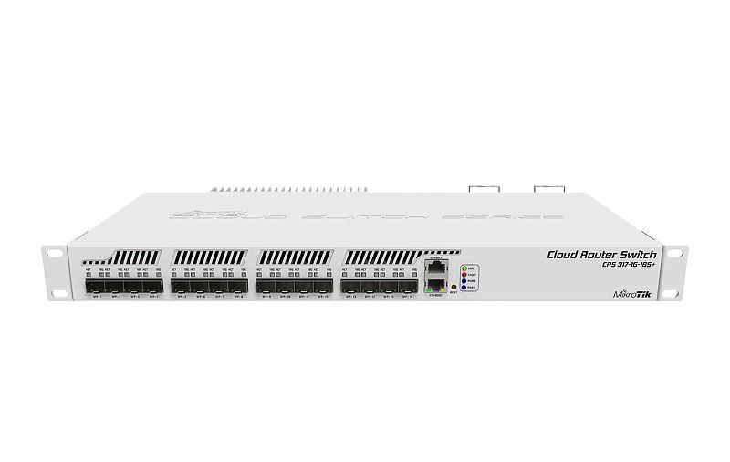CRS317-1G-16S+RM-MikroTik CRS317-1G-16S+RM Router - Switch