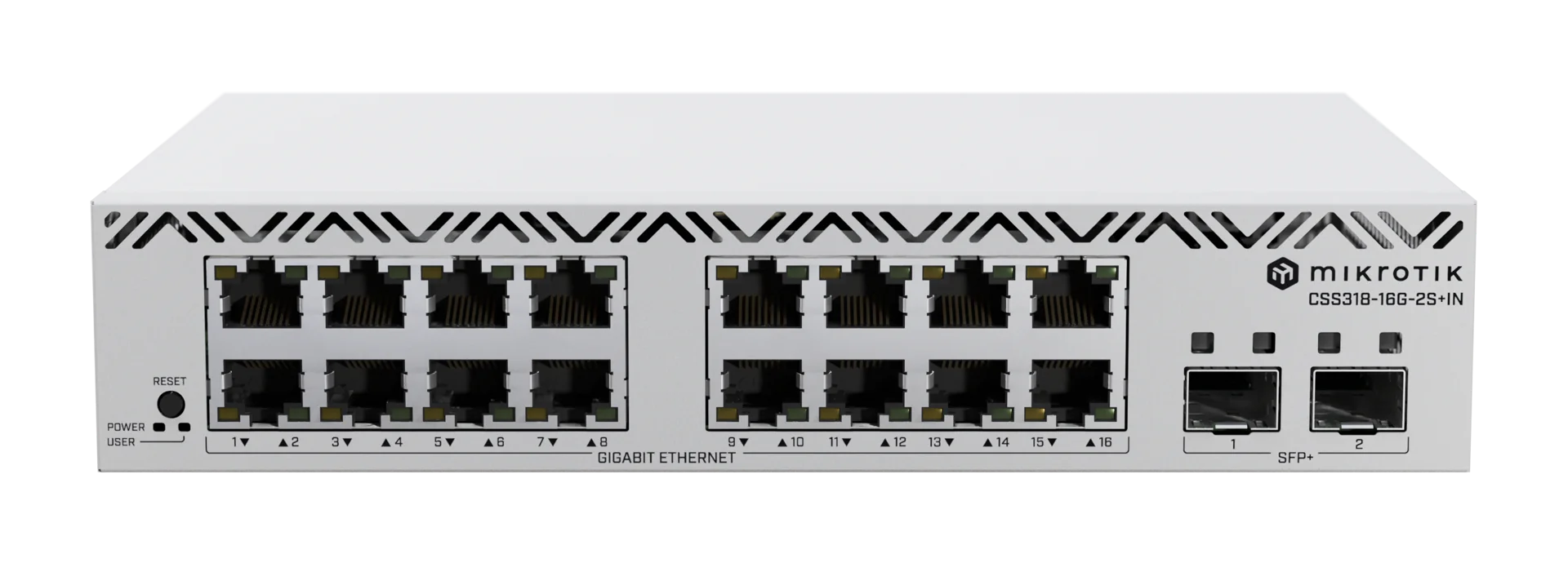 CSS318-16G-2S+IN-MikroTik CSS318-16G-2S+IN 16 Port Yönetilebilir Switch CSS318-16G-2S+IN-MikroTik CSS318-16G-2S+IN 16 Port Yönetilebilir Switch