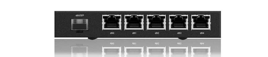UBNT ER-X-SFP-EU UBNT ER‑X‑SFP - UBNT EdgeRouter X SFP 6 Port Gigabit Firewall Router ürün görseli 2 - wifidepo