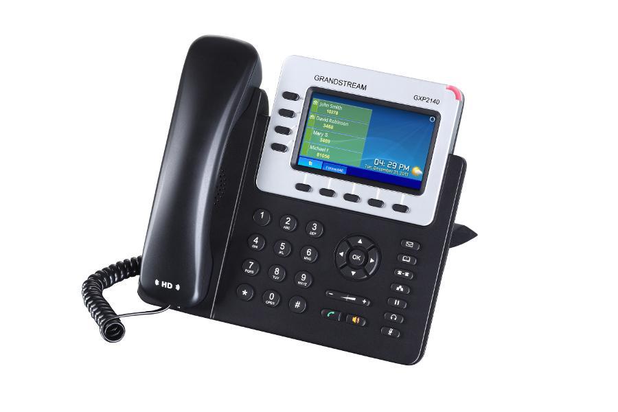 Grandstream WFGRAGXP2140 Grandstream GXP2140  Enterprise IP Telephone ürün görseli 10 - wifidepo