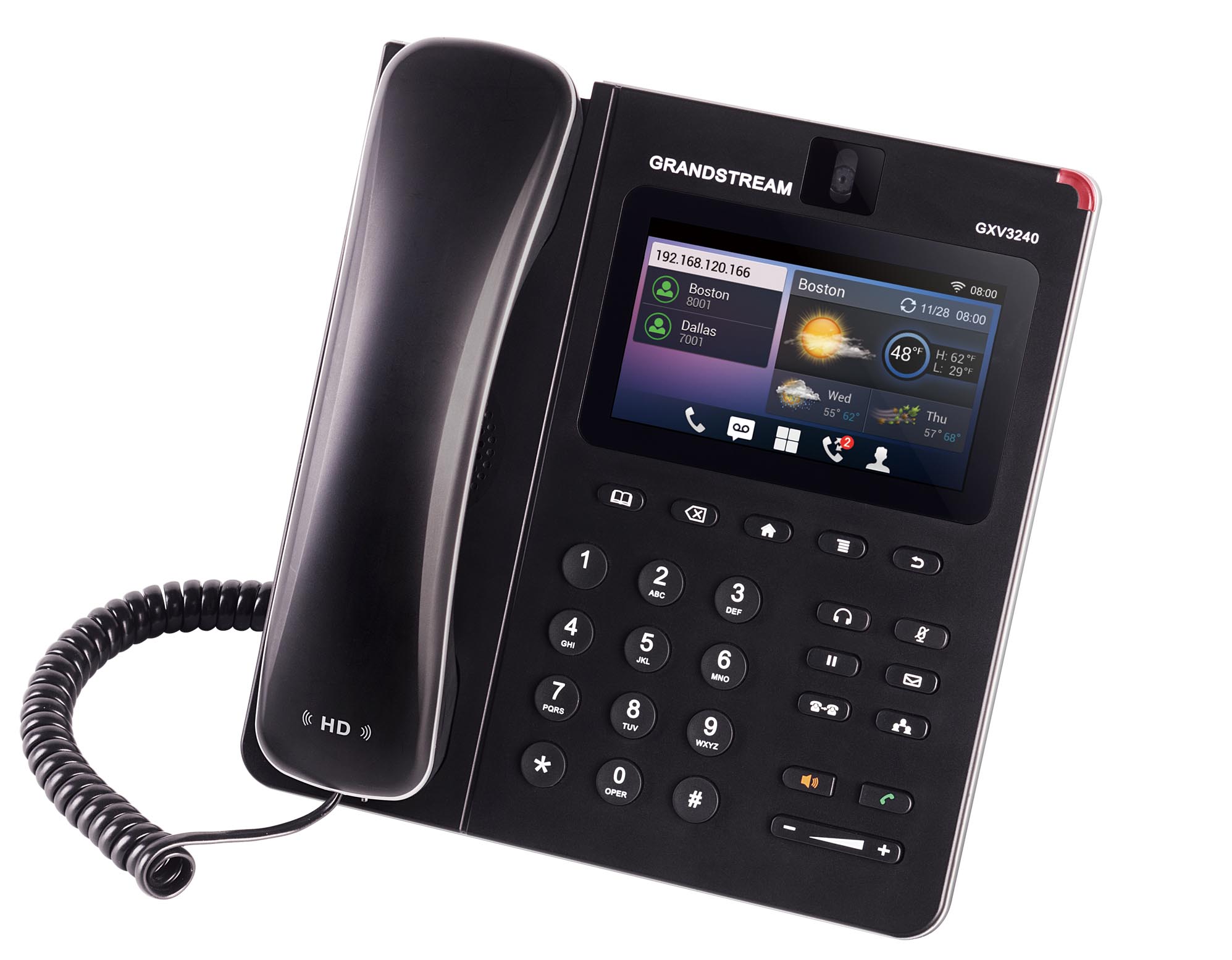 Grandstream WFGRAGXV3240 Grandstream GXV3240 Video Android IP Telefon ürün görseli 9 - wifidepo