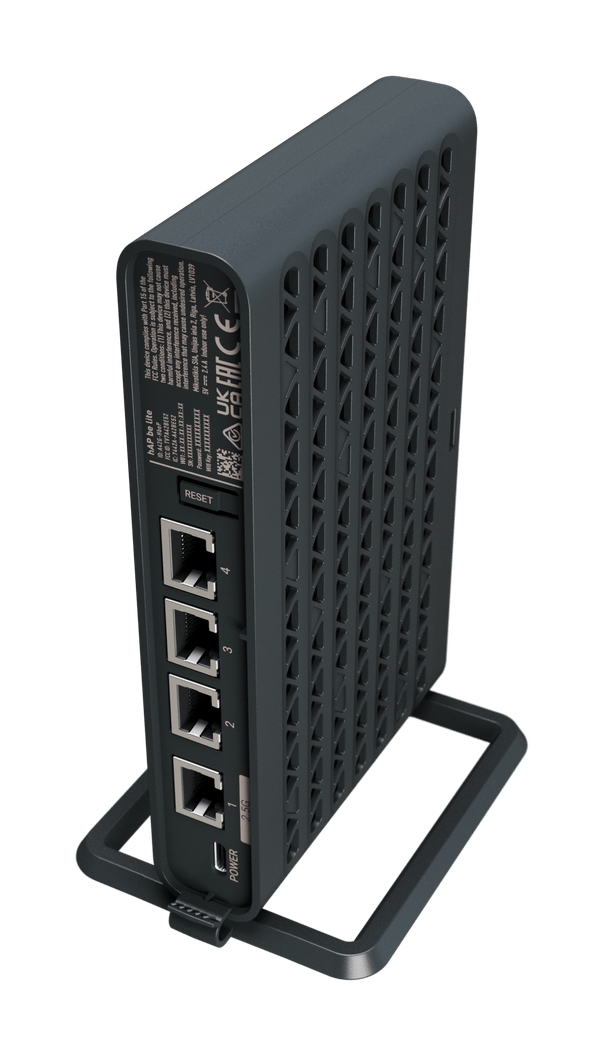 A42G-HbeP-MikroTik hAP ac Lite - RB952Ui-5ac2nD Wi-Fi Access Point Firewall Router 5 Gigabit Ethernet Dual-Band Wi-Fi Router