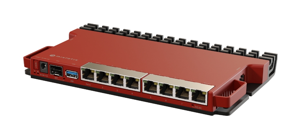 Mikrotik L009UiGS-RM MikroTik L009UiGS-RM 8 Port 2.5G SFP Firewall Router ürün görseli 1 - wifidepo