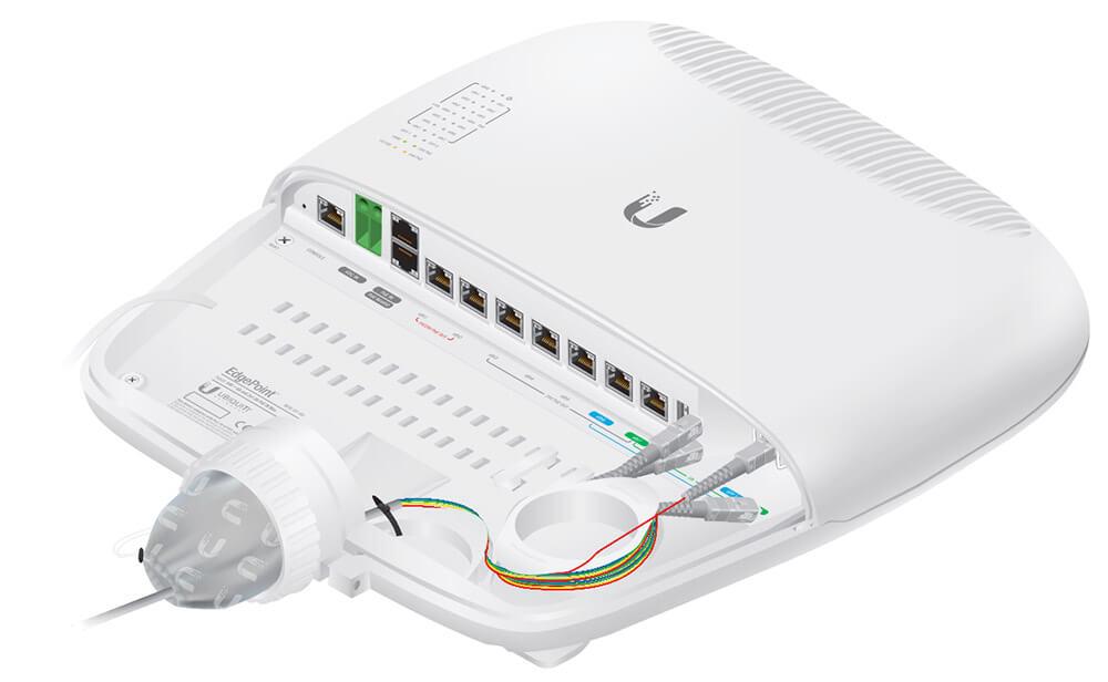 EP-R8-Ubnt Ubiquiti EP-R8 EdgePoint Router, 8-port Outdor POE Switch