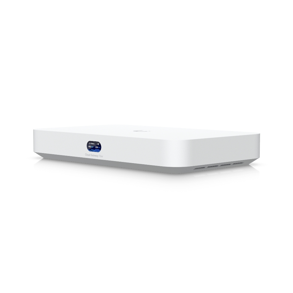 UBNT UCG-Fiber Ubiquiti UniFi Cloud Gateway Fiber - UCG-Fiber 10G WAN/LAN 5 Gbps IDS/IPS NVMe NVR - 50+ Cihaz & 500+ İstemci UniFi Gateway Firewall Router ürün görseli 2 - wifidepo