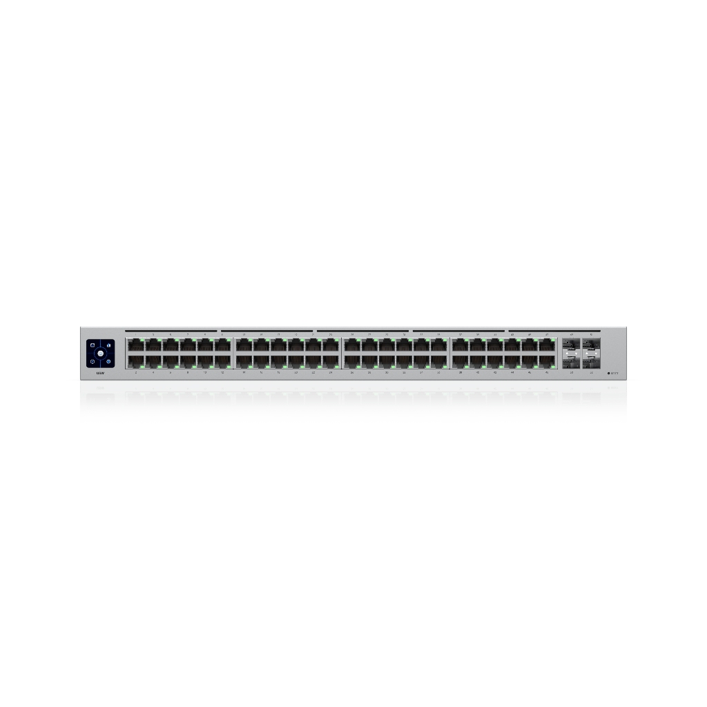UBNT USW-48 UBNT UniFi Standard 48 (USW-48) | 48 Port Gigabit, 4 SFP, Fansız Layer 2 Switch ürün görseli 3 - wifidepo
