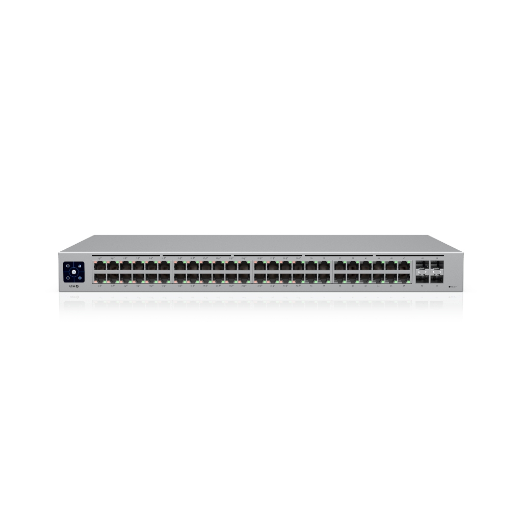 -UBNT UniFi Standard 48 PoE (USW-48-POE) | 48 Port 195W PoE+ UniFi Switch