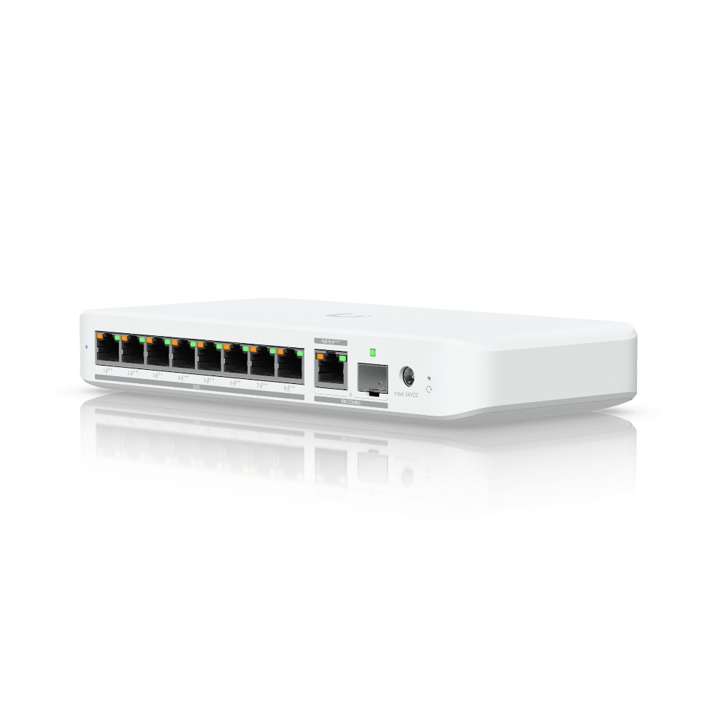 USW-Flex-2.5G-8-PoE-UBNT UniFi Flex 2.5G PoE Switch | USW-Flex-2.5G-8-PoE | 8 Port 2.5GbE PoE++, 10G Combo Uplink Switch