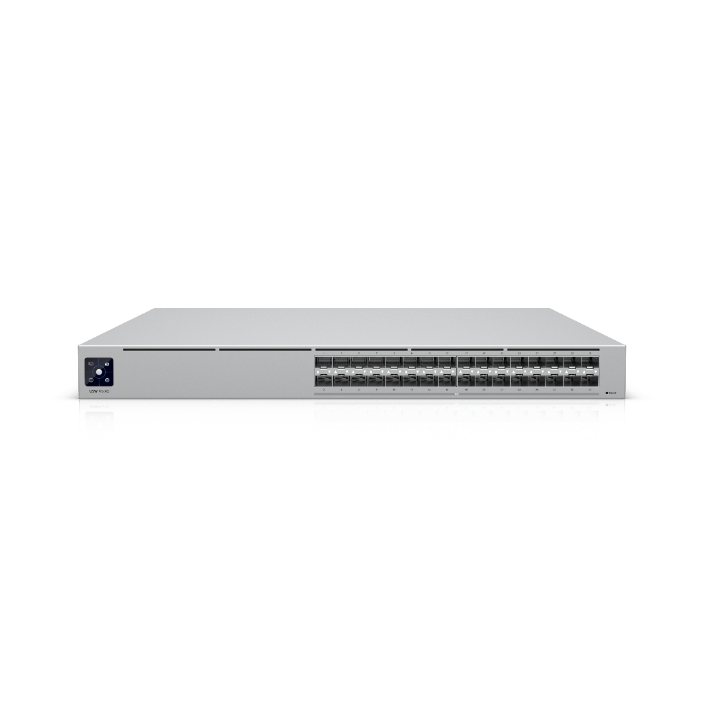 UBNT USW-Pro-XG-Aggregation UBNT UniFi Pro XG Aggregation (USW-Pro-XG-Aggregation) | 32 Port 25G SFP28 Layer 3 Aggregation Switch ürün görseli 2 - wifidepo