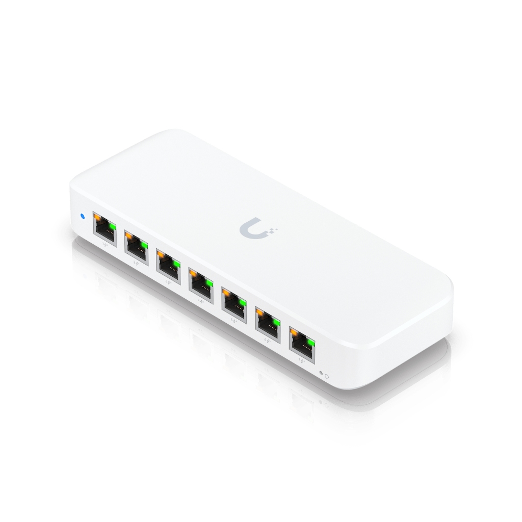 UBNT USW-Ultra-60W UBNT UniFi Switch Ultra 60W (USW-Ultra-60W) | 8 Port GbE PoE+ Compact UniFi Switch ürün görseli 3 - wifidepo