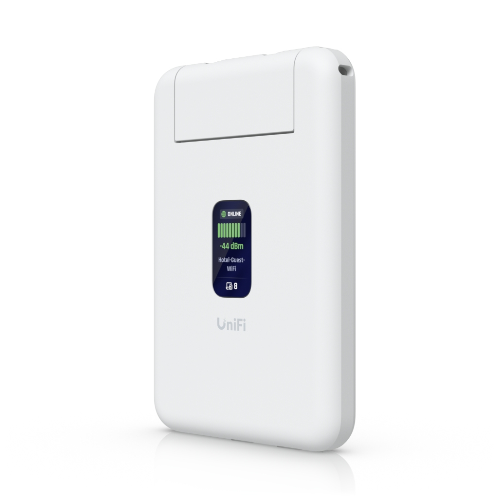 UBNT UniFi Travel Router (UTR) - Ultra İnce Seyahat Router | WireGuard & OpenVPN VPN, 2x Gigabit Ethernet, WiFi 5, USB-C urun fotografi